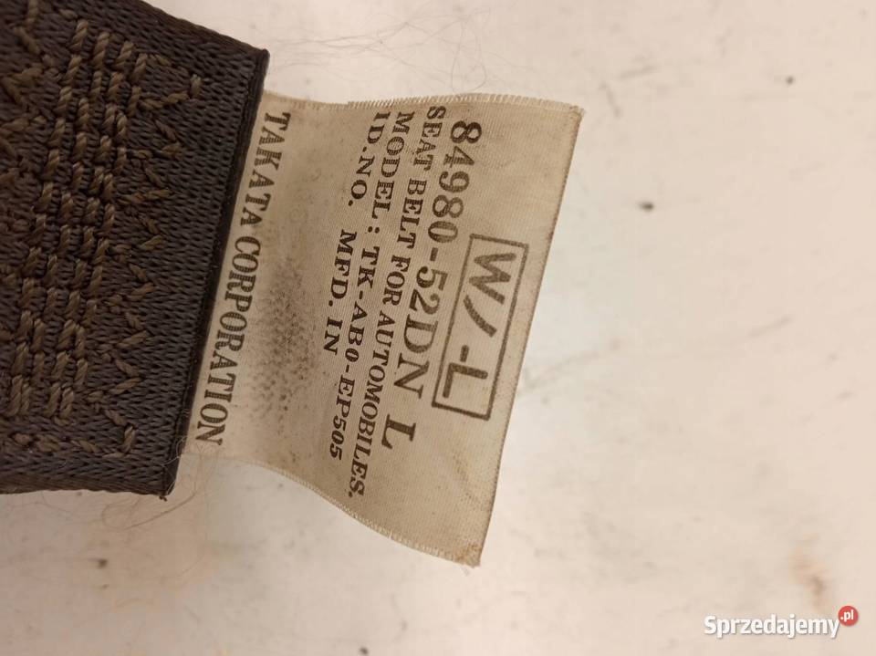 PAS BEZPIECZEŃSTWA LEWY PRAWY TYŁ KPL XL7