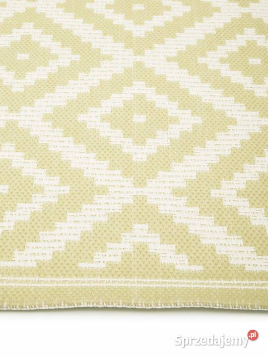 Dywan 120x170 dom taras altanka żółty śląskie Gaszowice