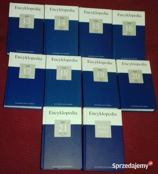 Encyklopedia Gazety Wyborczej 22 tomy Ziębice