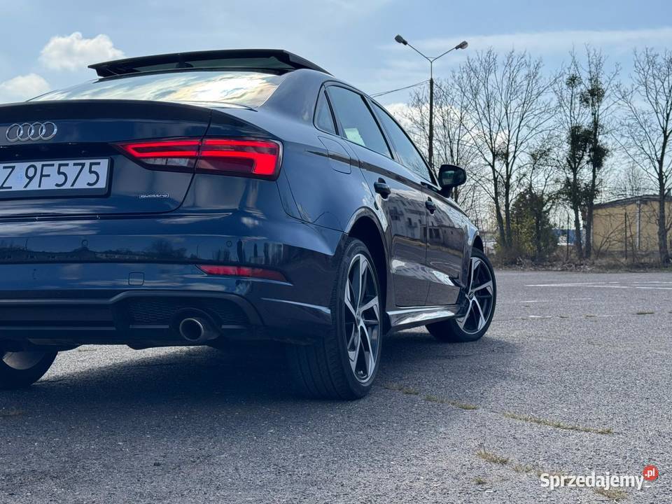 Audi A3 20 tfsi quattro 2020r 231 DSG Keyless Swarzędz sprzedam