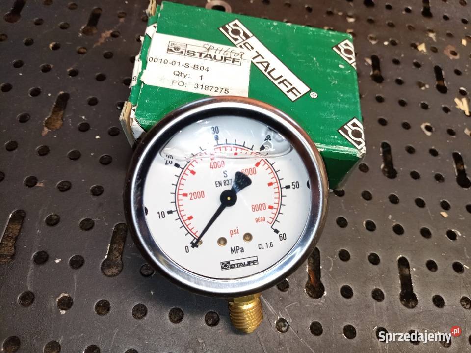 Manometr MPa 60 stauff
