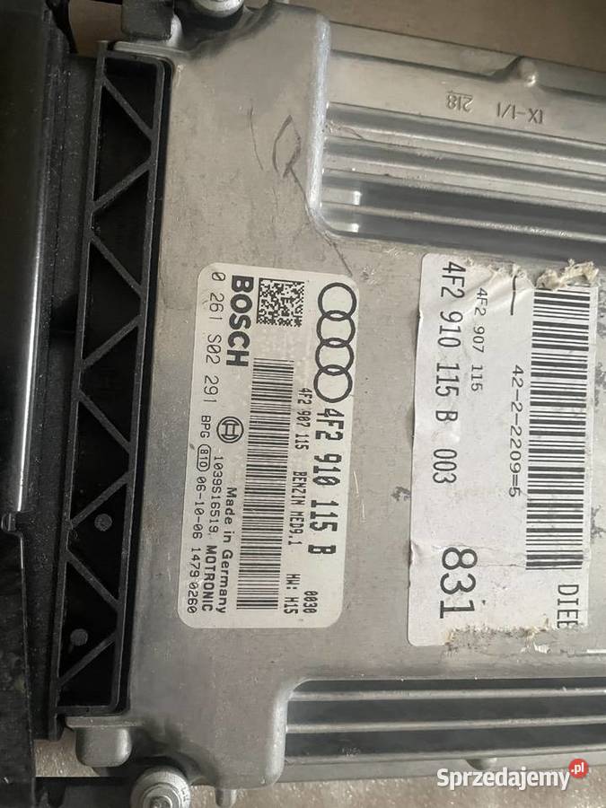 Zestaw startowy AUDI A6 c6 06r 20tfsi bpj manual Rok produkcji 2006
