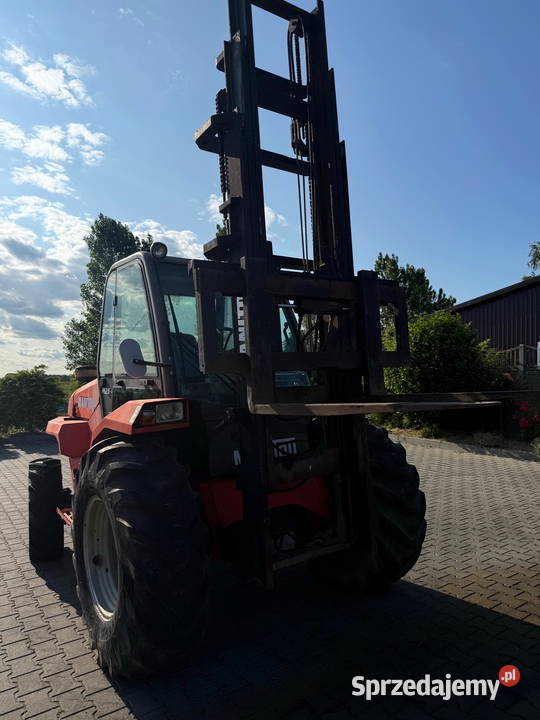 wózek widłowy terenowy MANITOU M264 Triplex 550m diesel łódzkie Działoszyn