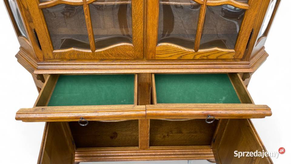 Solidny kredens z litego dębu w rustykalnym zachodniopomorskie Gryfice