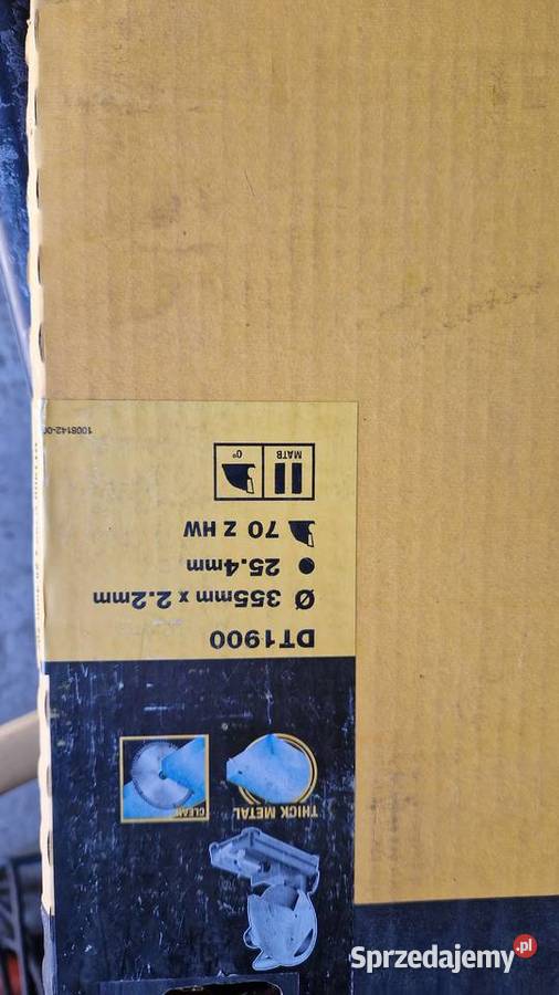 Dewalt tarcza do metalu 355 z254 66z 77z Namysłów