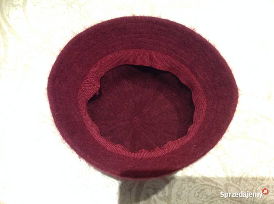 Kapelusz Czapka Damska ML 45 Wełna Angora 35 Nowa Sól sprzedam
