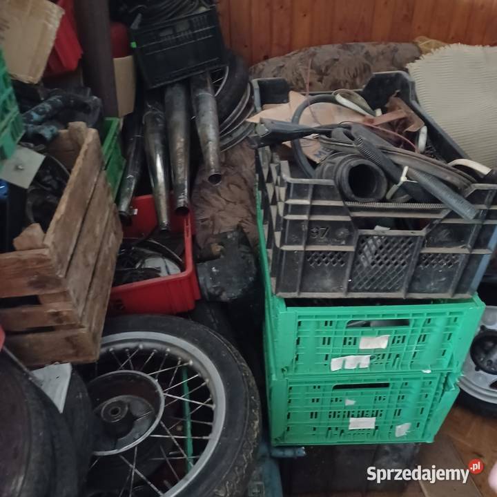 Zestaw część MZ Simson około tony Szczecin