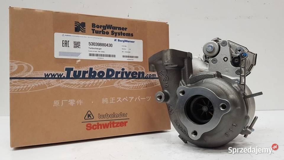 Nowa turbosprężarka firmy BorgWarner