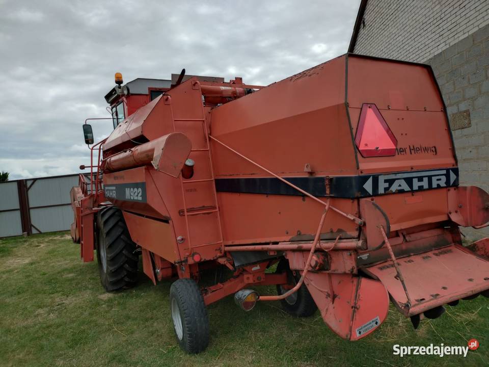 Kombajn fahr M922 nieuszkodzony Brzezie