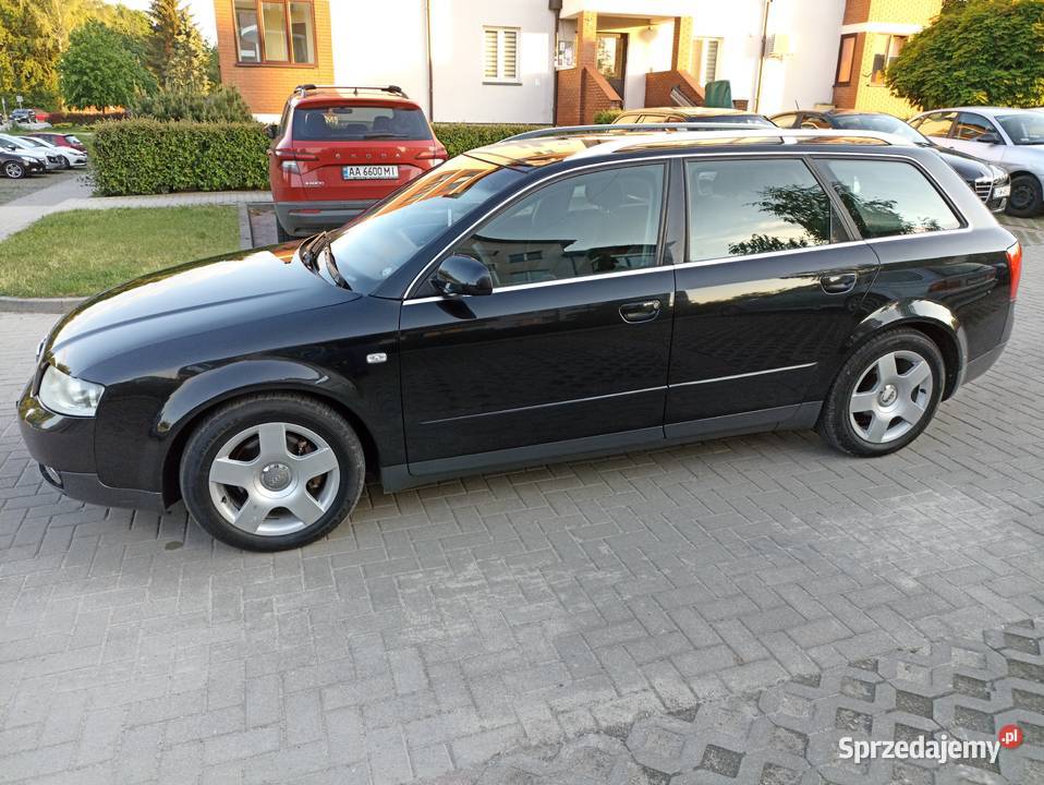 Czarne Audi A4 B6 19 TDI 131 Kombi Xenon sprzedam