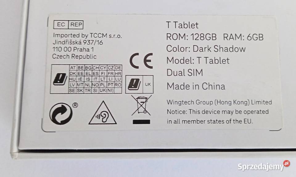 Nowy T Tablet 5G T Mobile Lublin