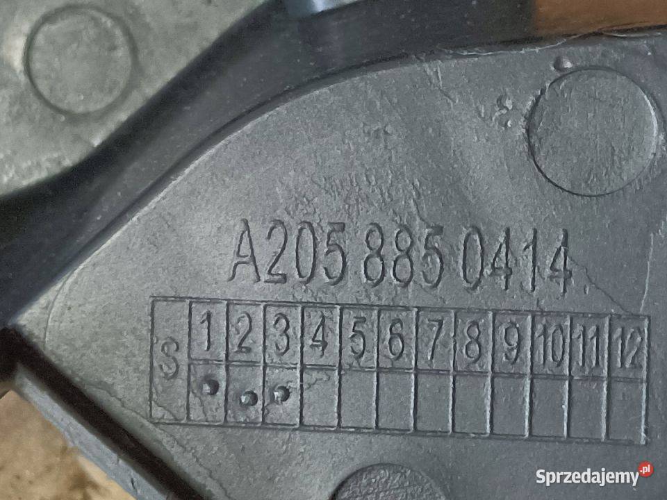 MERCEDES C KLASA W205 ŚLIZG ZDERZAKA PRAWY TYŁ