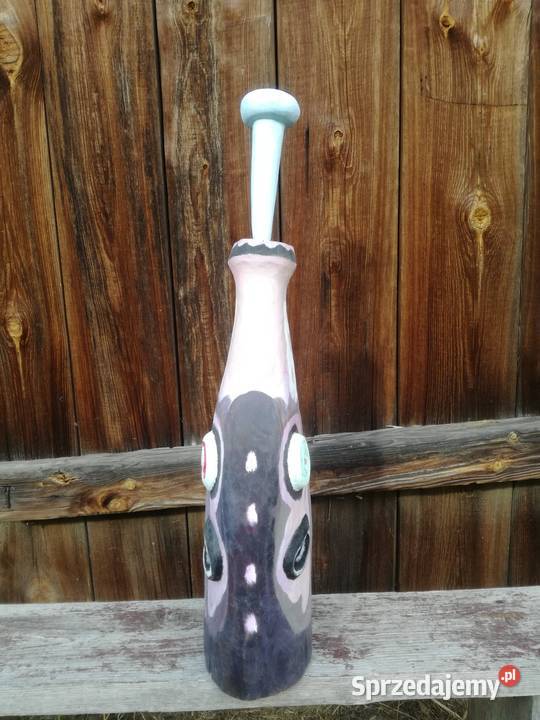 Rzeźba mrówkojad na imprezie Brzozowica Duża