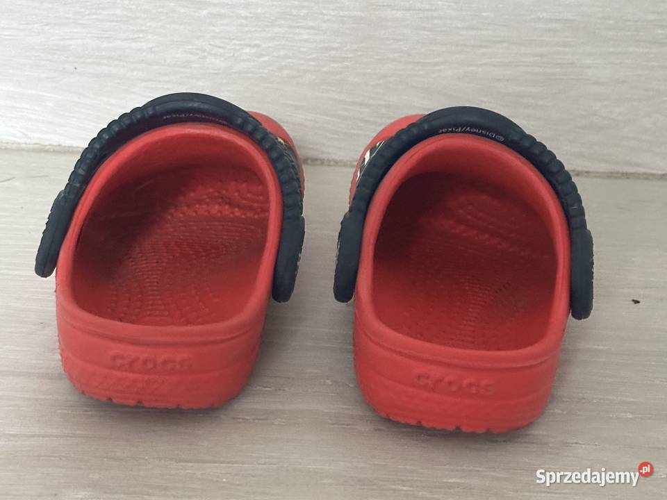 Clapki dziecięce Crocs Cars Lightning McQueen Klapki