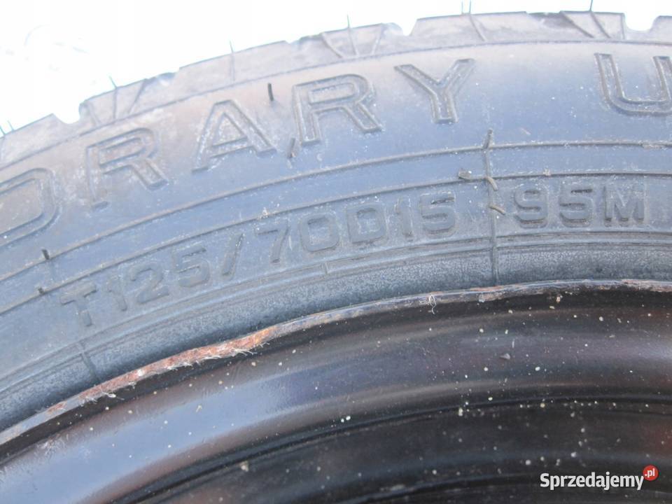 NISSAN NOTE E11 koło dojazdowe 1257015 95M 4x100 Kielce