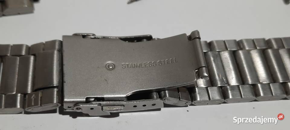 BRANSOLETKA DO ZEGARKA STALOWA n02 Warszawa