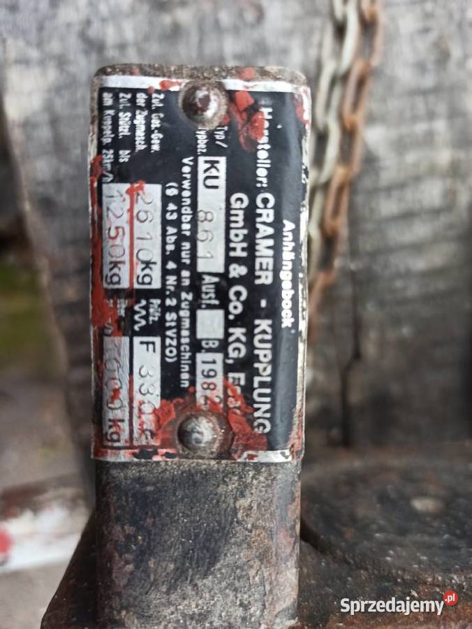 Zaczep do ciągnika Chełm