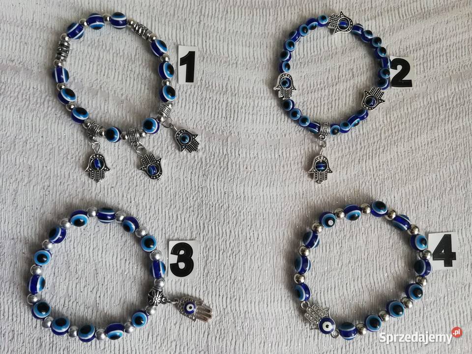 Bransoletka Oko Proroka Ręka Fatimy