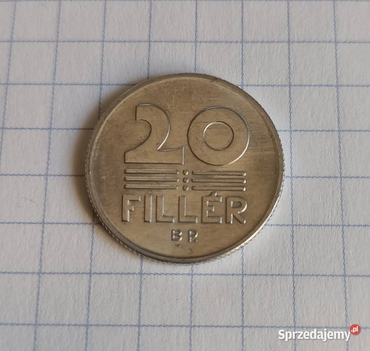 20 FILLER FILLERÓW 1987 WĘGRY lubelskie Piszczac sprzedam