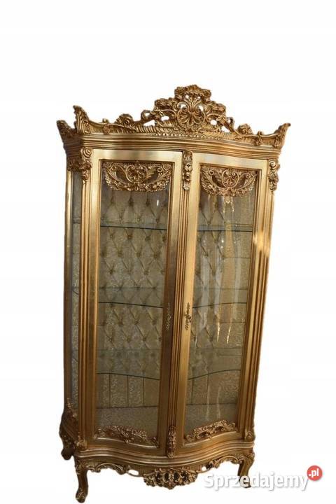 Duża Francuska Witryna 100 Drewno GIĘTE SZYBY Kraków sprzedam