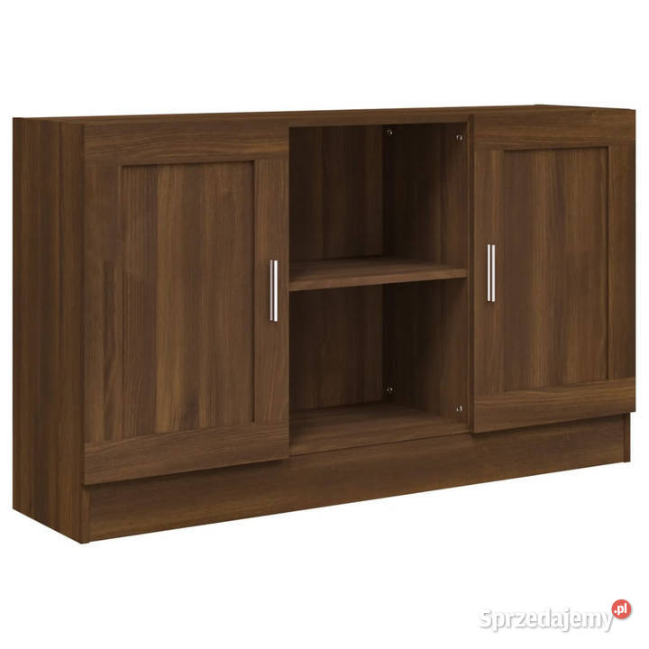 Komoda brązowy dąb 120x305x70 WM815626 mazowieckie Warszawa