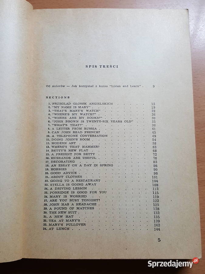 Listen and learn cz 1 i 2 KURS języka