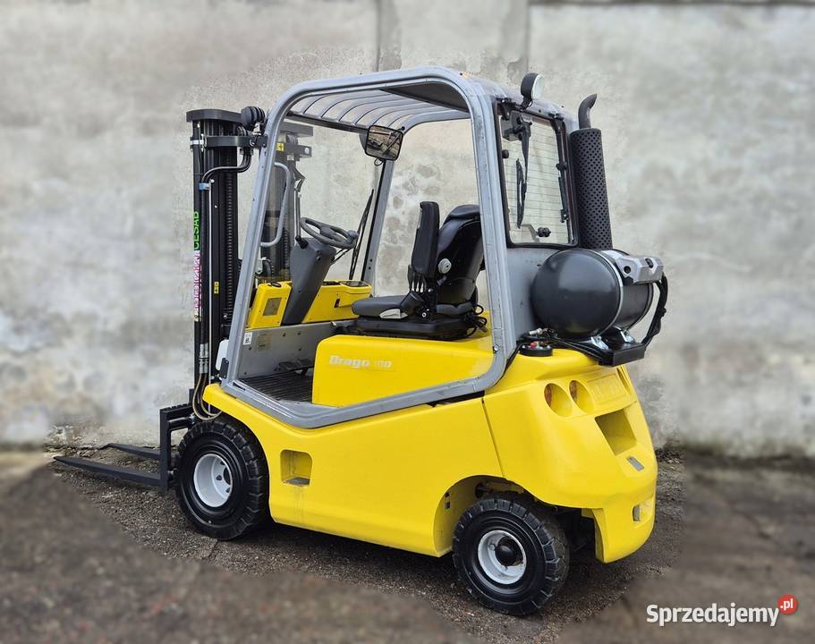 Wózek widłowy Cesab 1800 Toyota 8 2018r TRIPLEX regulowane widły śląskie Rybnik sprzedam