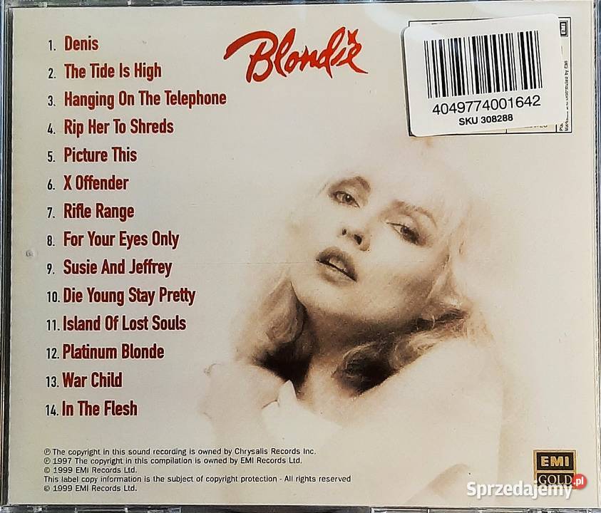 Nowy Album CD Zespołu BLONDIE The Essential 1 płyta