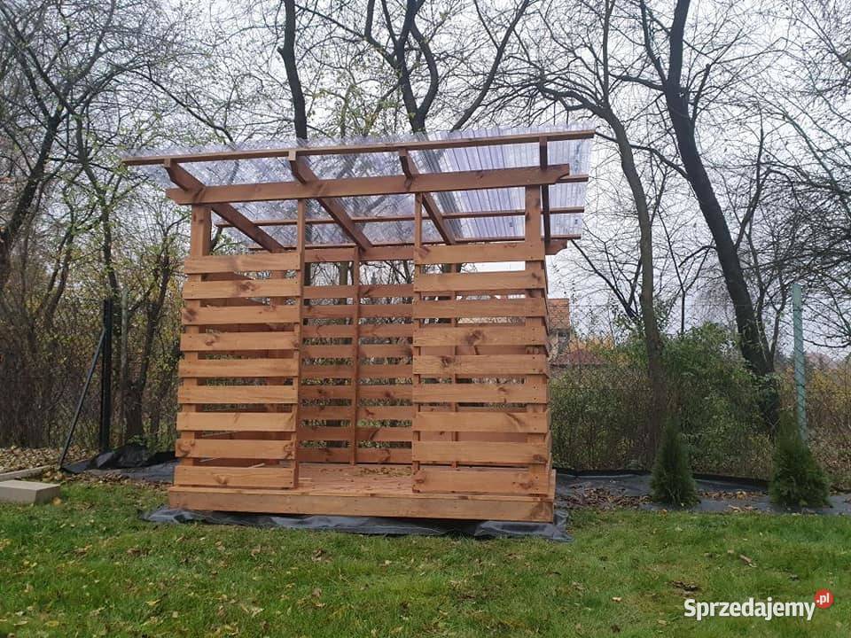 drewutnia składzik na drewno drewno kominkowe Zamość sprzedam