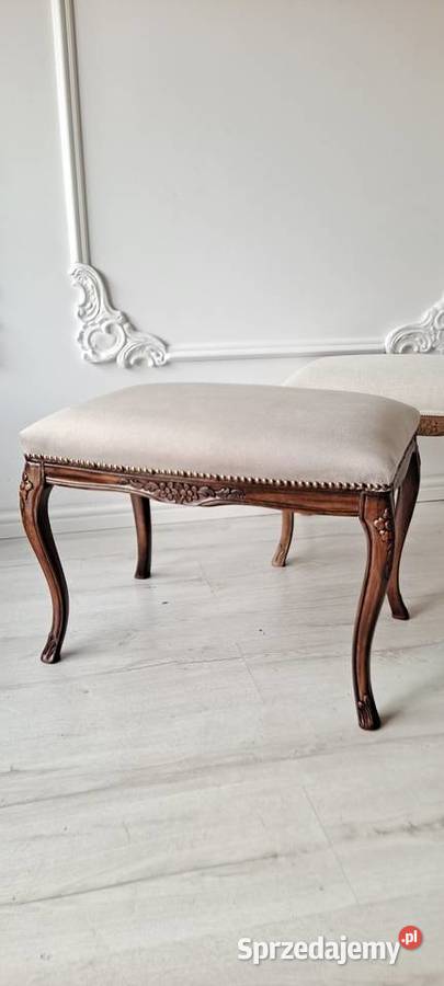 Stylowa pufa podnóżek stołek siedzisko taboret 62cm zachodniopomorskie