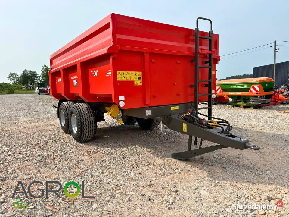 Przyczepa budowlana URSUS T 041 7t HARDOX Iława
