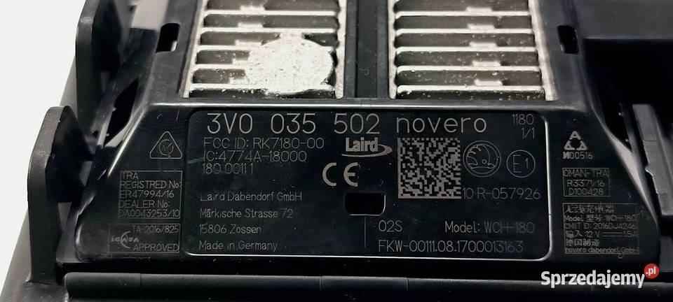 MODUŁ SKODA KAROQ 3V0035502 osobowe kujawsko-pomorskie Lipno sprzedam