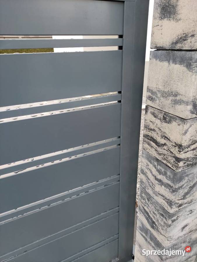 Ogrodzenia aluminiowe ogrodzenie aluminium panel Myślenice
