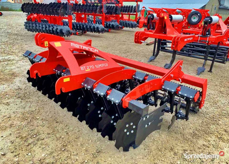 Brona talerzowa 27m Brona kompaktowa Brona Brony Łomża