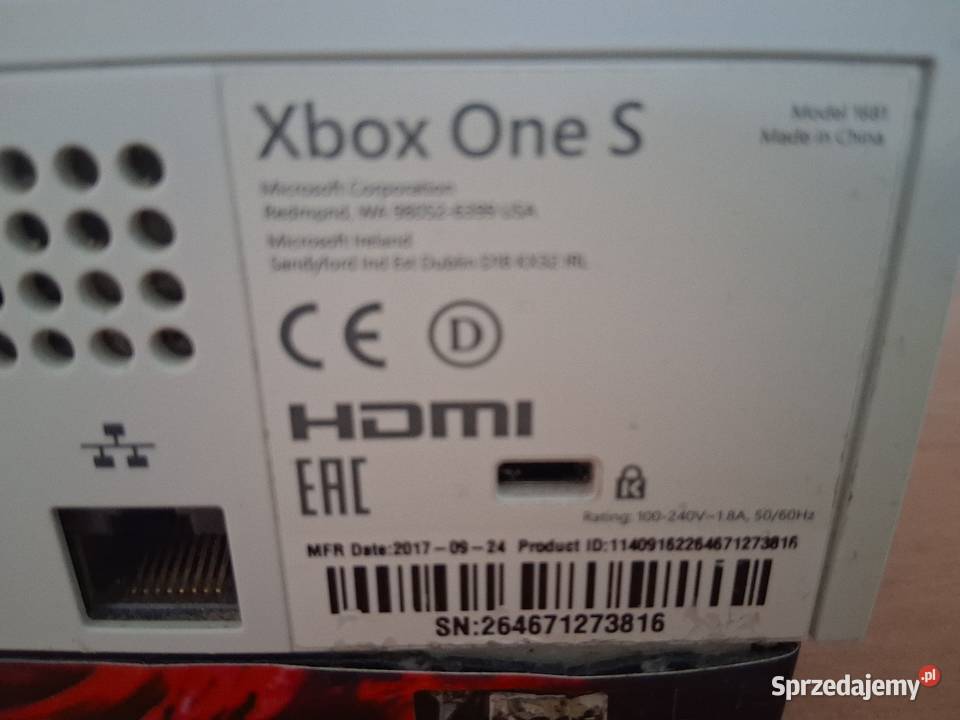 Sprzedam Xboxa one s warmińsko-mazurskie Giżycko