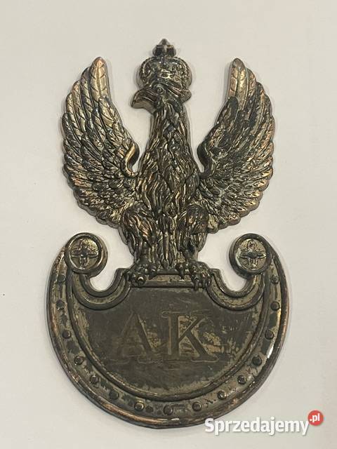 Orzeł Armii Krajowej wz 39 militarny emblemat z