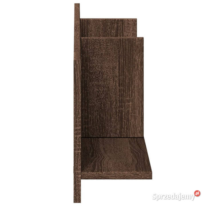 Półka ścienna 100x165x30 brązowy dąb WM854865 mazowieckie