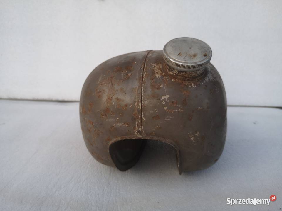 Bak starego motocykla zbiornik kranik Brzezia Łąka