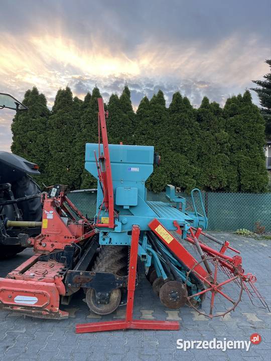 Siewnik Sulky i brona aktywna Maschio Zbuczyn