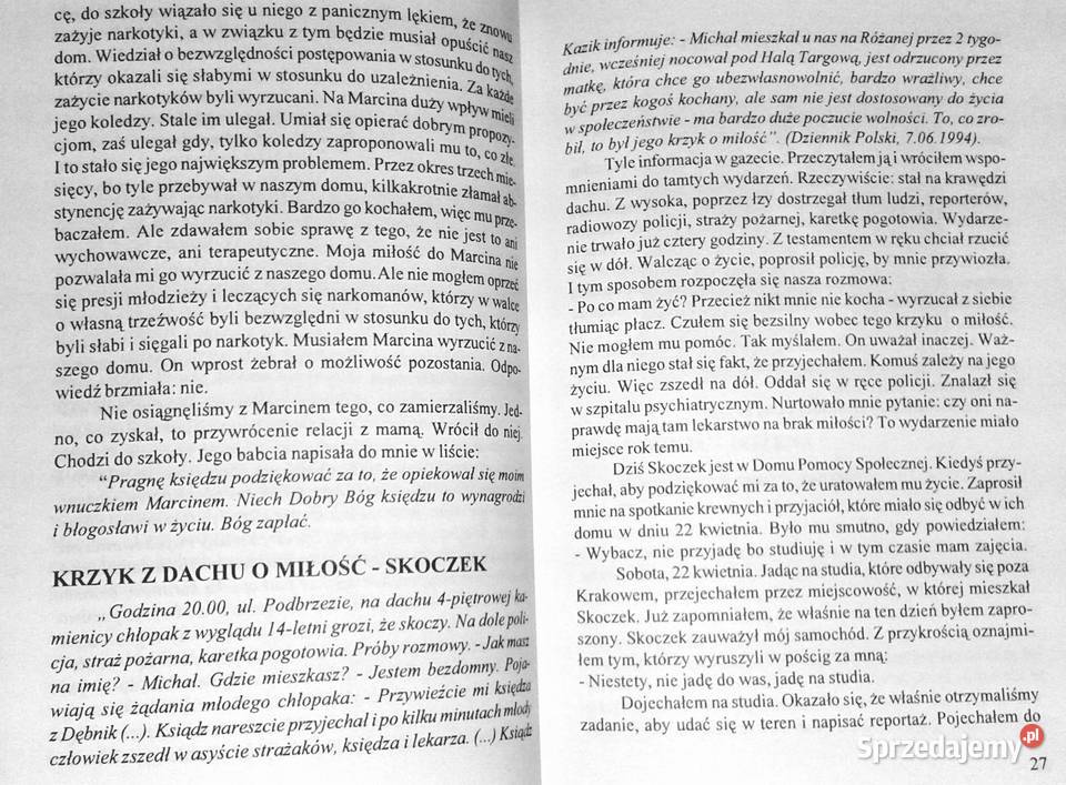 Inni ludzie ks Kazik Kuc miękka Chełm sprzedam