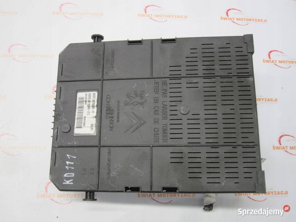 PEUGEOT CITROEN 16 HDI moduł sterownik BSI Skrzynki bezpieczników Kielce