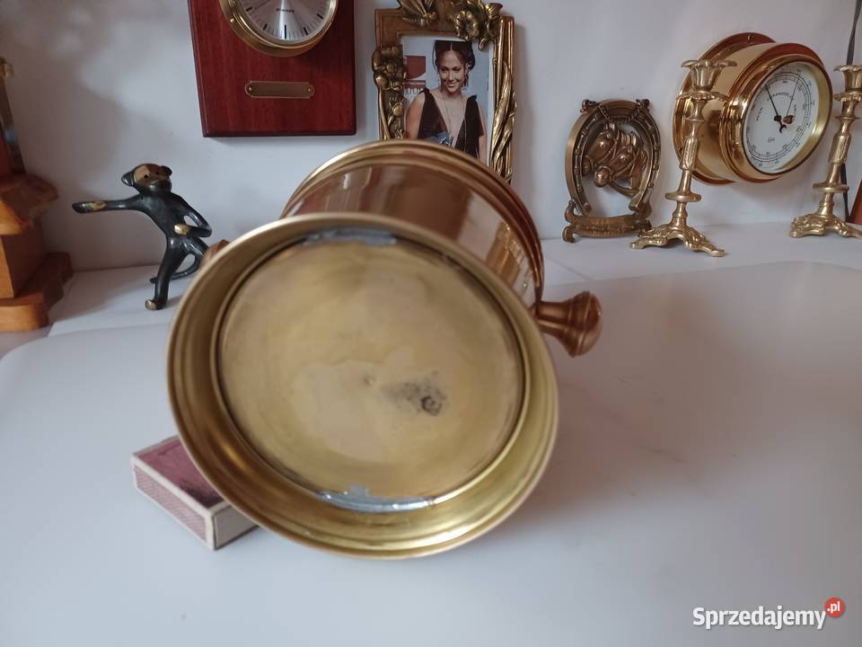 Mosiężna donica Kolekcja wielkopolskie Poznań sprzedam