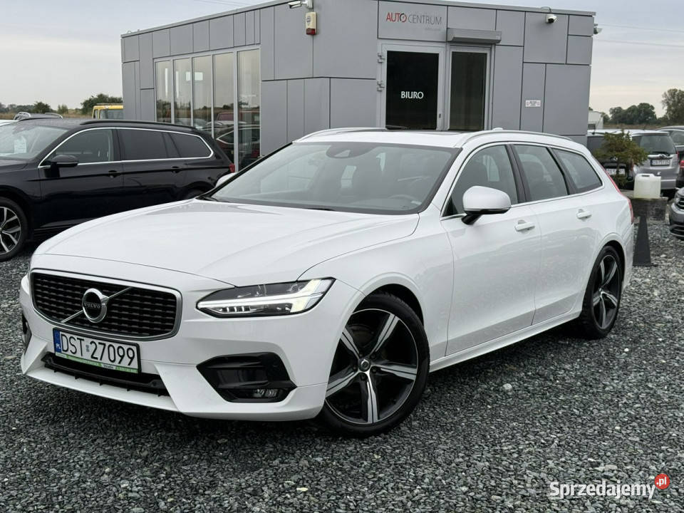 Volvo V90 V90 20 D4 16V 190 RDesign skóra FV23 czujnik deszczu Samochody osobowe Wojkowice sprzedam