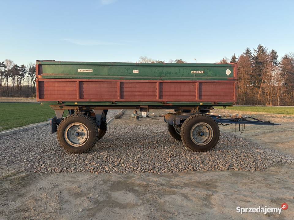 Przyczepa Rolnicza HL 6011 nieuszkodzony kujawsko-pomorskie Brześć Kujawski