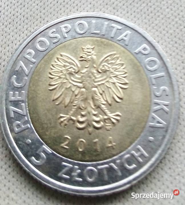 POLSKA5 ZŁOTYCH2014 rCuNiBAIZAMEK KRÓLEWSKI W Legionowo sprzedam