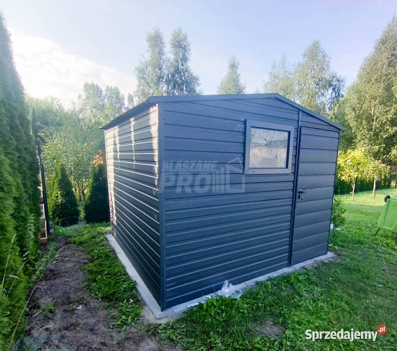 Domek Ogrodowy 35x3 Drzwi Okno Dach dwuspadowy samodzielny Nieruchomości