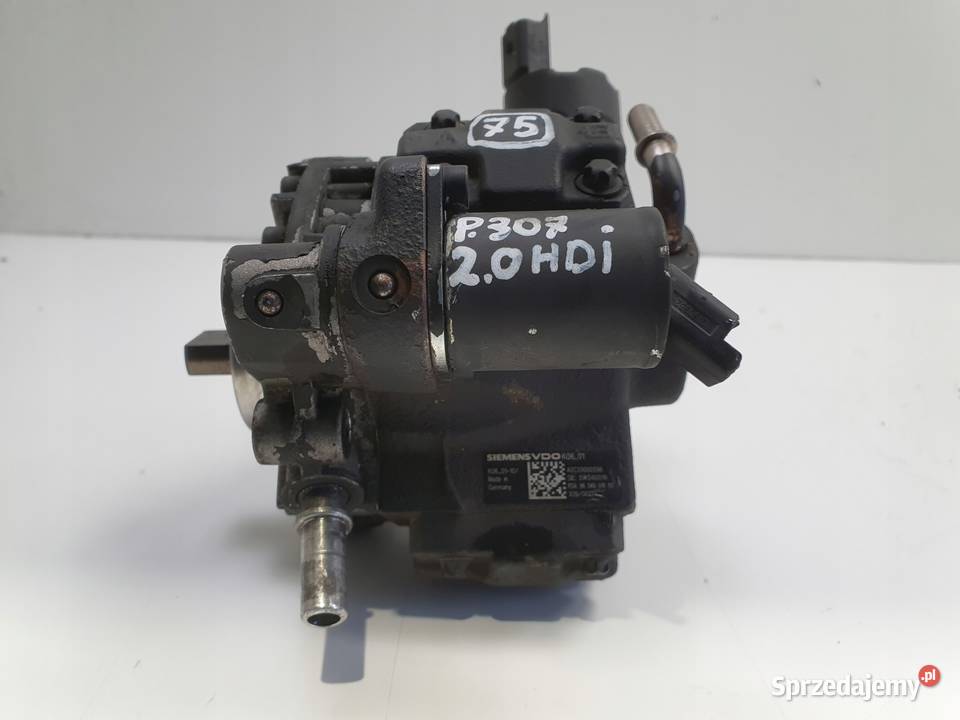 Peugeot 307 20 HDI POMPA WTRYSKOWA 9654091880 Chełm