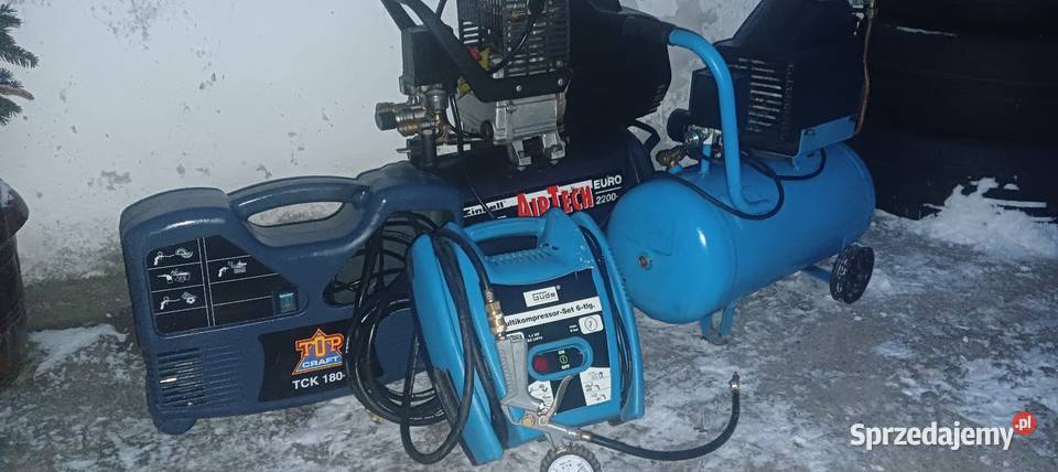 Kompresor kompresory sprężarka olejowy 25l Bolesławiec