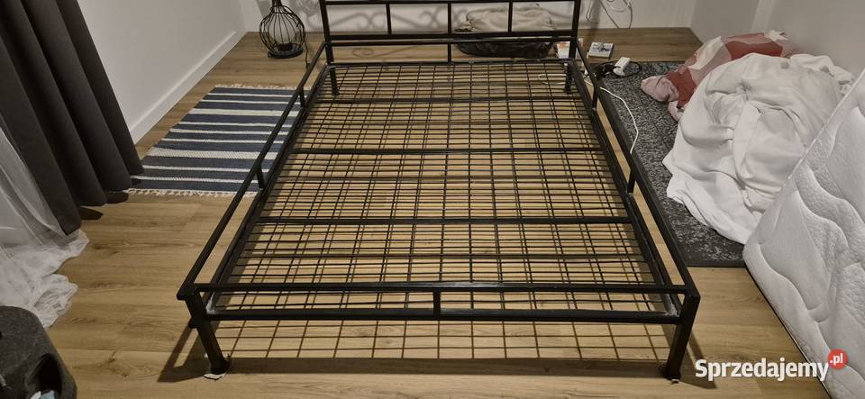 Łóżko metalowe kute o wym 140x200 Kielce