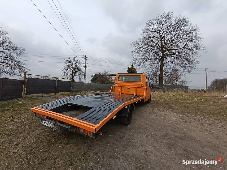 Fiat Ducato auto laweta dubel kabina możliwa diesel Mysłowice